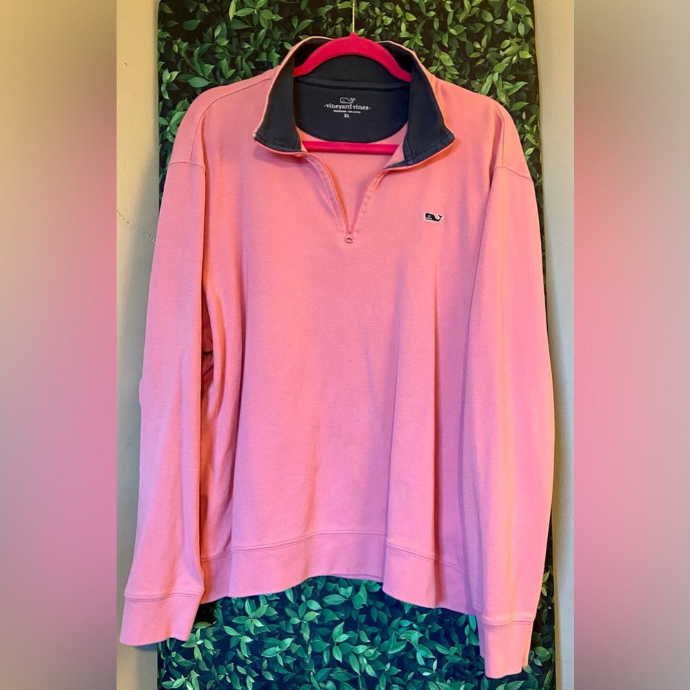 Vineyard Vines pink pullover hoodie